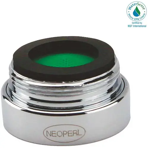 National Brand Alternative 5401705 Perlator 1.5 GPM 15/16 in. - 27 Regular Male Vandal Proof Faucet Aerator, Chrome