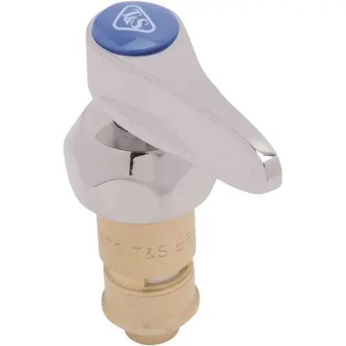 T & S BRASS & BRONZE WORKS 012447-25NS T&S BRASS Cerama LTC (Cold) with Check Valve Lever Handle and Bonnet (New Style)