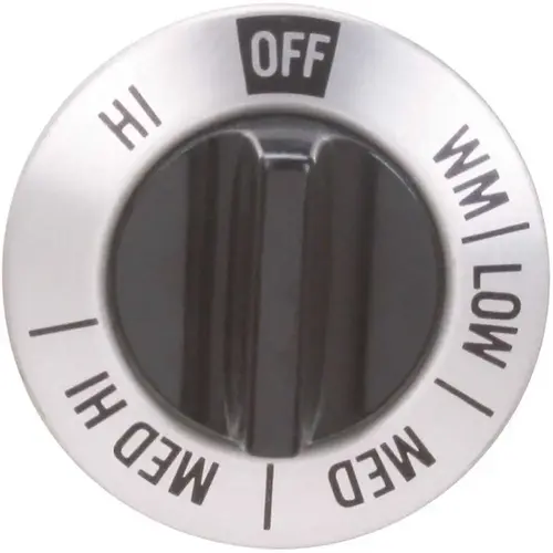 Exact Replacement Parts ERWB3X464 Surface Unit Knob, replaces GE WB3X464