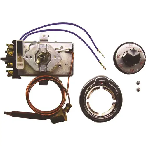 Robertshaw 5000-813 Electric Cook Control Thermostat 120/277-Volt Dial Range 60 Deg. F - 250 Deg. F Multi-Colored