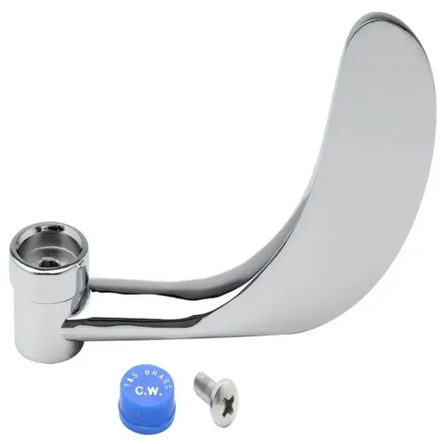 T & S B-WH4C T & S Brass And Bronze 4 Wrist-Action Handle & Cold Index & Screw