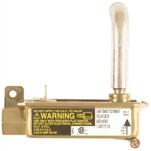 Whirlpool WP98014893 Gas Oven Safety Valve