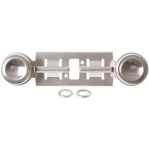 GE WB16K10026 Gas Range Double Burner Assembly