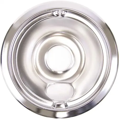 GE WB31M16 Electric Range Drip Pan, Chrome, 6 in
