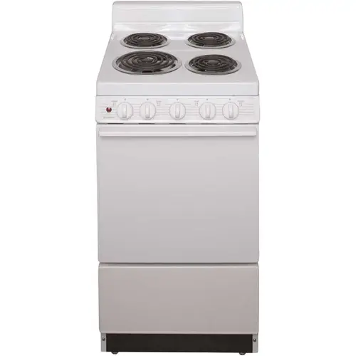 Premier EAK102OP 20 in. 2.42 cu. ft. Electric Range in White
