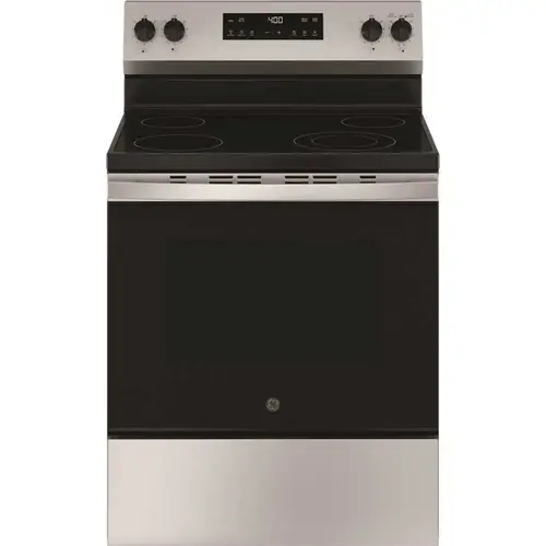 GE GRF400SVSS 30" Stainless Steel Free-Standing Electric Range