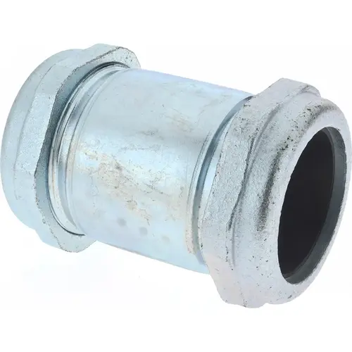 LEGEND VALVE 303-108 2" Pipe, Galvanized Compression Pipe Coupling