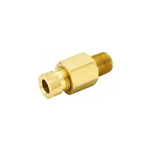 Parker 68HD-6-8 Compression Tube Connector: 1/2" Thread, Compression x MNPT