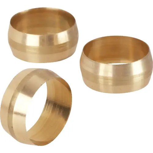 Do it 458622 5/8 In. Brass Compression Sleeve - pack of 3