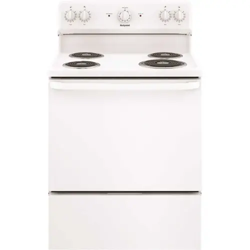 HOTPOINT RBS160DMWW 30 in. 5.0 cu. ft. Electric Range in White