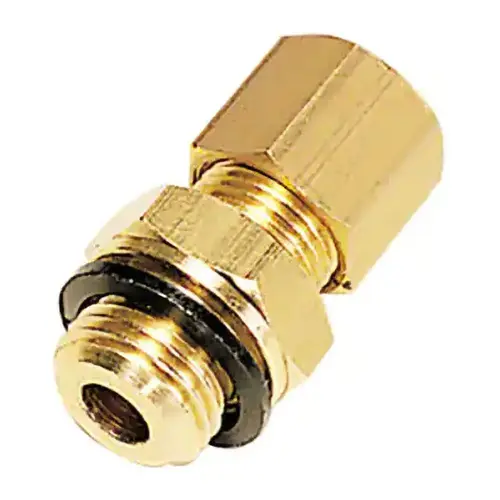 Legris 0101 12 13 Compression Tube Connector: 1/4" Thread, Compression x MBSPP