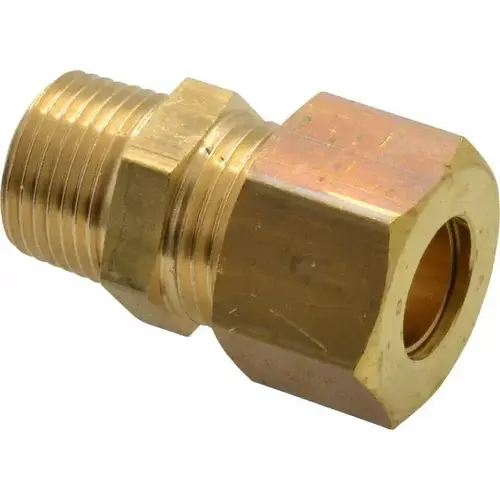 Legris 0105 12 17 Compression Tube Connector: 3/8" Thread, Compression x MBSPT