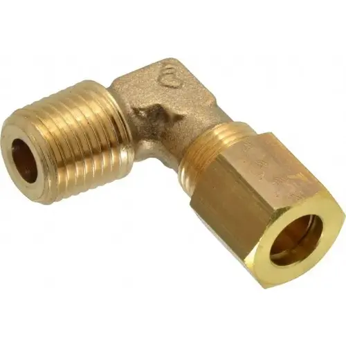 Legris 0109 08 13 Compression Tube Male Elbow: 1/4" Thread, Compression x MBSPT