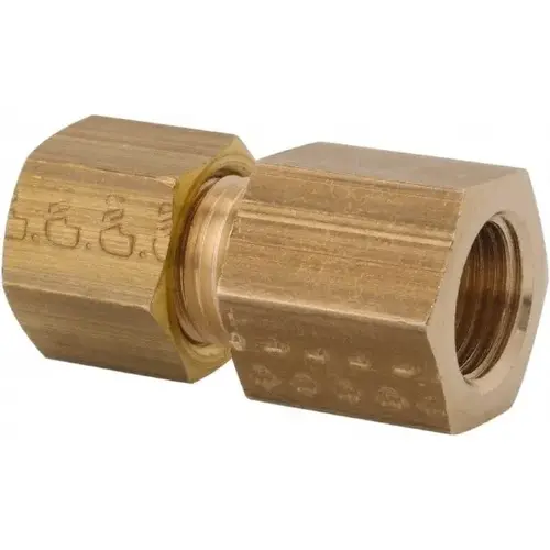Legris 0114 08 13 Compression Tube Connector: 1/4" Thread, Compression x BSPP