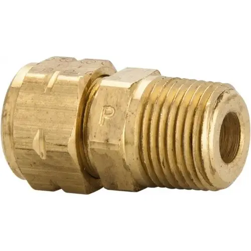 Parker 68VL-6-6 Compression Tube Connector: 3/8-18" Thread, Compression x MNPT