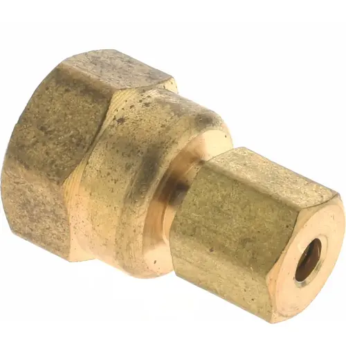 CerroBrass 66A-2A Compression Tube Connector: 1/8" Thread, Compression x FNPT