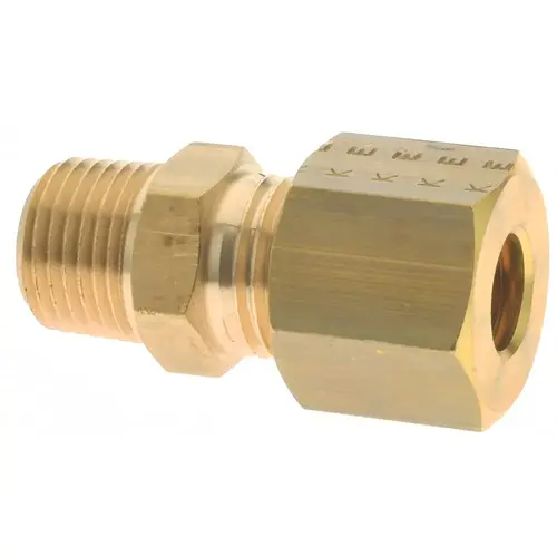 Legris 0105 06 10 Compression Tube Connector: 1/8" Thread, Compression x MBSPT