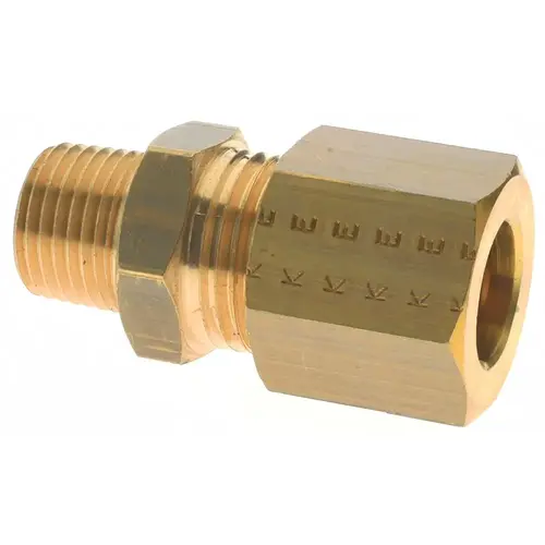 Legris 0105 08 10 Compression Tube Connector: 1/8" Thread, Compression x MBSPT