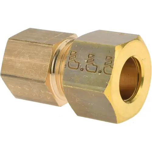 Legris 0114 12 13 Compression Tube Connector: 1/4" Thread, Tube OD x Male Thread