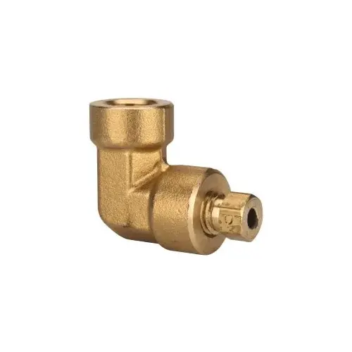 Parker 170HD-2-2 Compression Tube Female Elbow: 1/8" Thread, Compression x FNPT