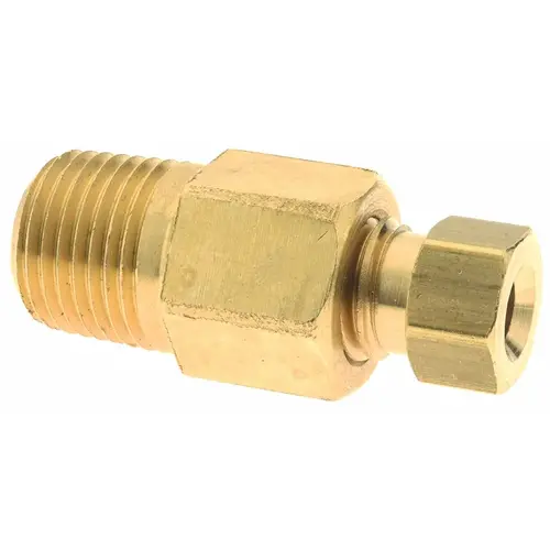 Parker 68HD-2-2 Compression Tube Connector: 1/8" Thread, Compression x MNPT