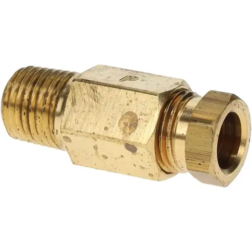 Parker 68HD-6-4 Compression Tube Connector: 1/4" Thread, Compression x MNPT