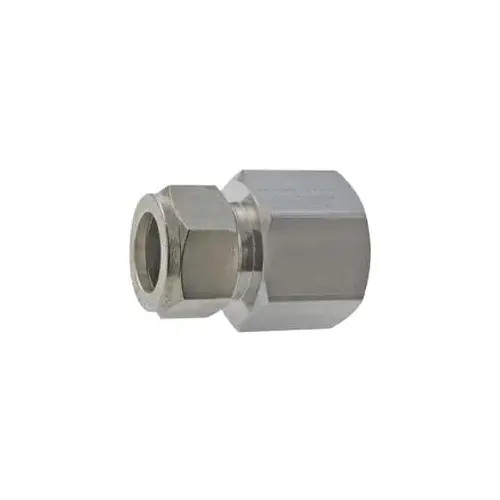 Parker 8FSC12N-316 Compression Tube Connector: 3/4-14" Thread, Compression x FNPT