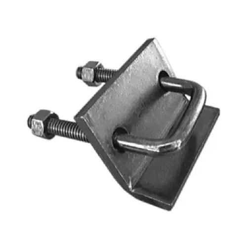 Superstrut ZU501-10 2-3/8 In. x 3 In. 2150 Lb. Capacity U-Bolt Beam Clamp Gold