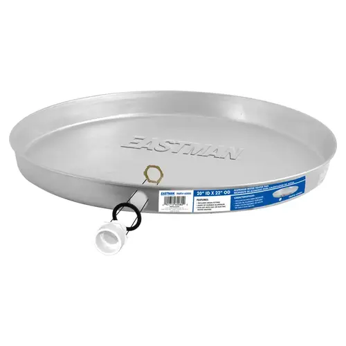 Eastman 60080 Water Heater Pan Aluminum Electric or Gas 20"