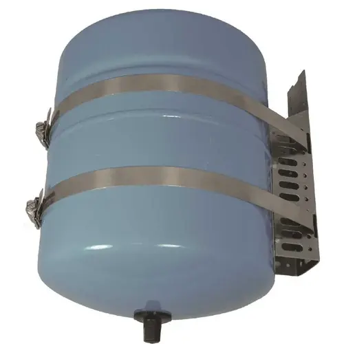 Holdrite QS-U Quick Strap Stainless Steel Gas/Electric Tankless Water Heater Expansion Tank Mounting Bracket Silver Metallic