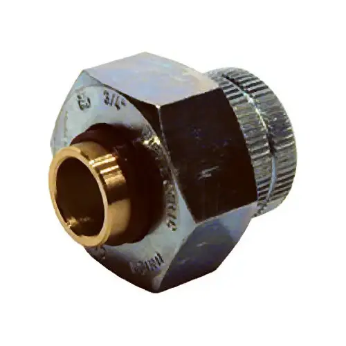 Homewerks Worldwide 520-01-34-12B-Z 3/4 in. x 1/2 in. Galvanized Steel FIP x Sweat Dielectric Union