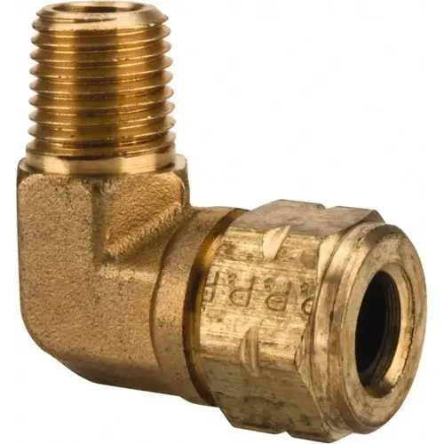 Parker 169VL-6-4 Compression Tube Male Elbow: 1/4-18" Thread, Compression x MNPT