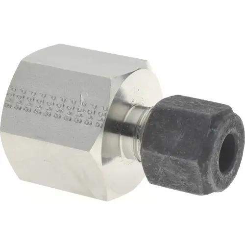 Parker 4-6 GBZ-SS Compression Tube Connector: 3/8" Thread, Compression x FNPT