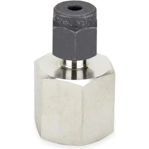 Parker 8-4 GBZ-SS Compression Tube Connector: 1/4" Thread, Compression x FNPT