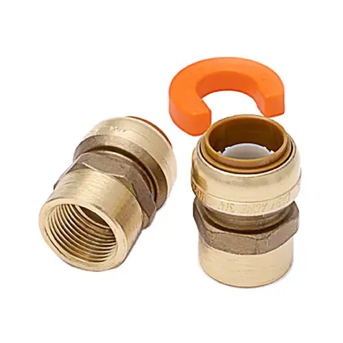 SharkBite 22441LF Water Heater Push Fit Connector Kit, 3/4 x 3/4 In.