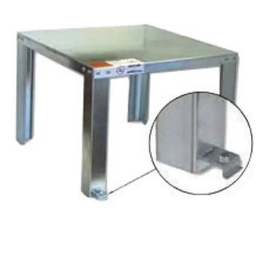 SharkBite 40-S-22-U Water Heater Stand QuickStand Metal Electric or Gas 16" H X 21-1/2" L X 21-1/2" W