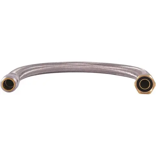 SharkBite UR3068FX24 Max Flex Water Heater Connector 1/2" X 3/4"fip X 24"