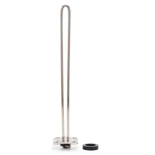 Camco 04603 Water Heater Element Universal Flat, 240 V, 4500 W, Copper Nickel