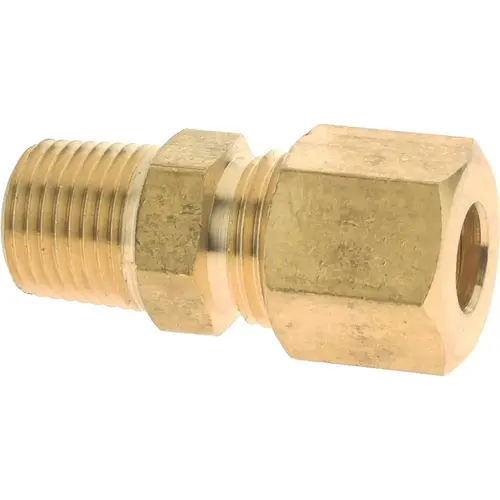 CerroBrass 68A-4A Compression Tube Connector: 1/8" Thread, Compression x MNPT