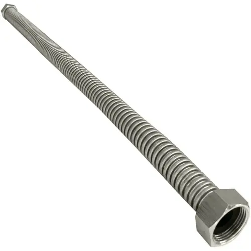 Lasco 10-1396 MagnaFlex 1 In. FIP x 3/4 In. FIP x 18 In. L Water Heater Connector