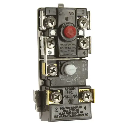 National Brand Alternative 03491/WH10-6 APCOM WH10-6 HIGH-LIMIT UPPER WATER HEATER THERMOSTAT, 2 ELEMENTS