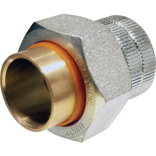 PROLINE 168-005NL 1 In. FIP x 1 In. SWT Galvanized Steel Dielectric Union