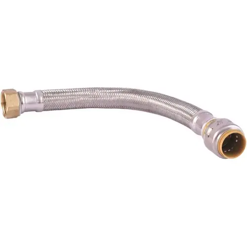SharkBite UR3088FX15 Max Flex Water Heater Connector 3/4" X 3/4"fip X 15"