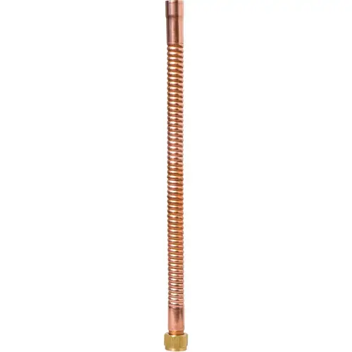 Sioux Chief 634-324 3/4 In. FIP X 3/4 In. SWT X 24 In. L Flexible Copper Water Heater Connectors