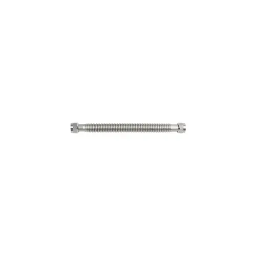 BrassCraft SWB00-12N-XCP25 Water Heater Supply Connector ProCoat 3/4" FIP X 3/4" D FIP 12" Stainless Steel - pack of 25