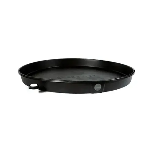 Camco 11400 Recyclable Drain Pan, Plastic, For: Electric Water Heaters Black
