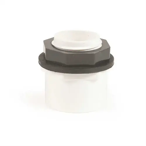 Camco 11452 PVC 1 in./1.5 in. Drain Pan Fitting for Gas or Electric Water Heaters