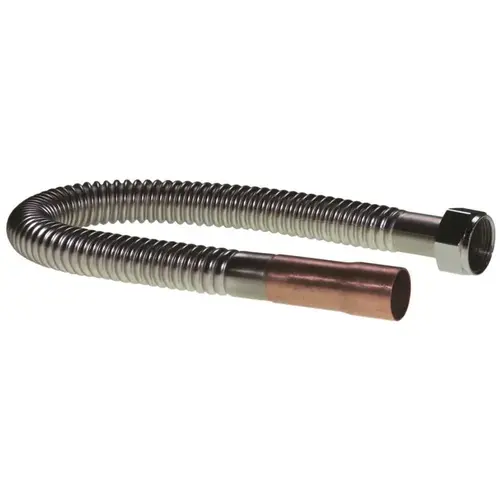 Falcon Stainless SWTF-18 3/4 in. I.D. Stainless Steel Flex with 3/4 in. FIP x 7/8 in. O.D. x 18 in