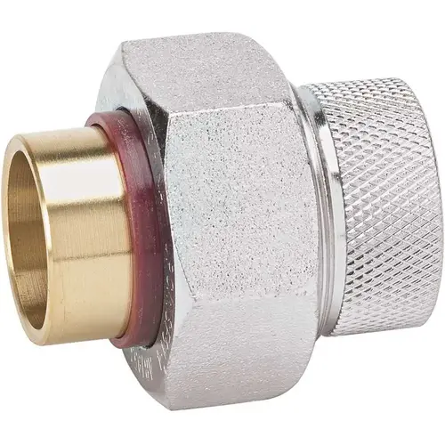 Homewerks Worldwide 520-01-114-114B-Z 1-1/4 in. Galvanized Steel FIP x Sweat Dielectric Union