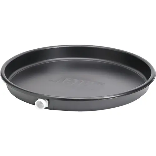 Oatey 34058 24 In. Dia. Plastic Water Heater Drain Pan with 1 In. to 1-1/2 In. PVC Adapter